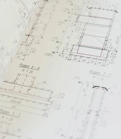 Detailed architectural plan sheet
